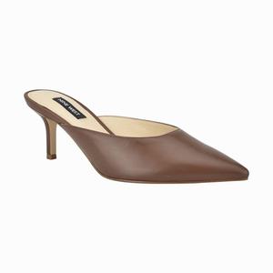 Nine West Ali Pointy Toe Mules Bruin Nederland | BFL-391457